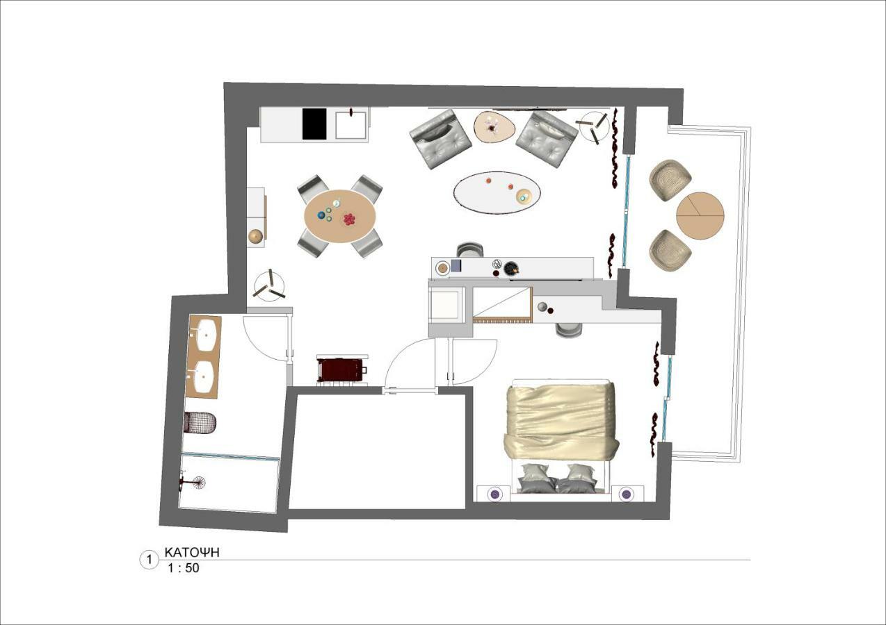헐소니소스 Sonia Center II 아파트 외부 사진